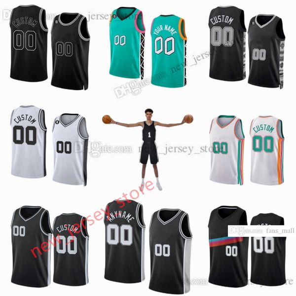 1 victor wembanyama 2023 draft pick no.1 custom basketball jersey 24 devin vassell 35 romeo langford tre jones doug mcdermott devonte', Black;red
1 victor wembanyama 2023 draft pick no.1 custom basketball jersey 24 devin vassell 35 romeo langford tre jones doug mcdermott devonte', Black;red