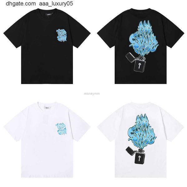 designer fashion clothing tshirt tees trendy trapstar lighter blue flame print american street loose casual mens womens short sleeve tshirt, White;black
designer fashion clothing tshirt tees trendy trapstar lighter blue flame print american street loose casual mens womens short sleeve tshirt, White;black