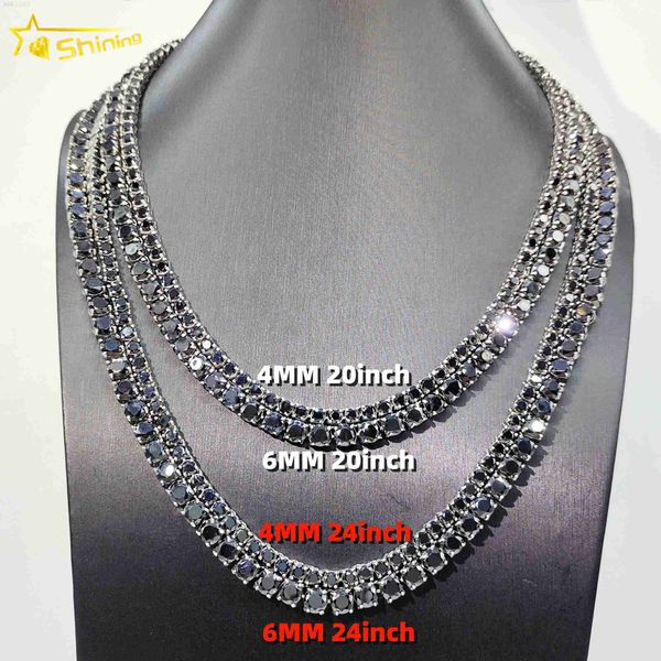 in stock 5a cubic zircon tennis chain 316l stainless steel cz black tennis necklace, Silver
in stock 5a cubic zircon tennis chain 316l stainless steel cz black tennis necklace, Silver