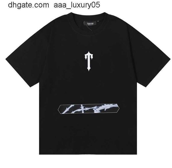 designer fashion clothing tshirt tees trapstar barbed wire aow tee summer new loose casual men's women's pure cotton short sleeve, White;black
designer fashion clothing tshirt tees trapstar barbed wire aow tee summer new loose casual men's women's pure cotton short sleeve, White;black