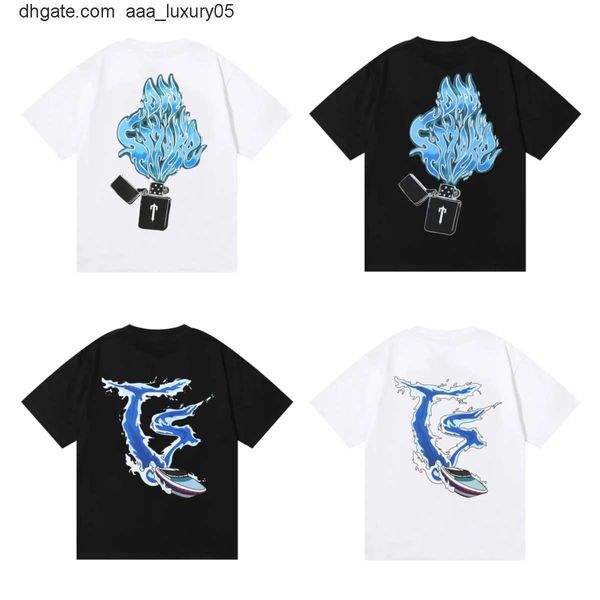 new trapstar mens lighter blue flame t-shirt speedboat spray print t shirts 100% cotton women loose casual short sleeved, White;black
new trapstar mens lighter blue flame t-shirt speedboat spray print t shirts 100% cotton women loose casual short sleeved, White;black
