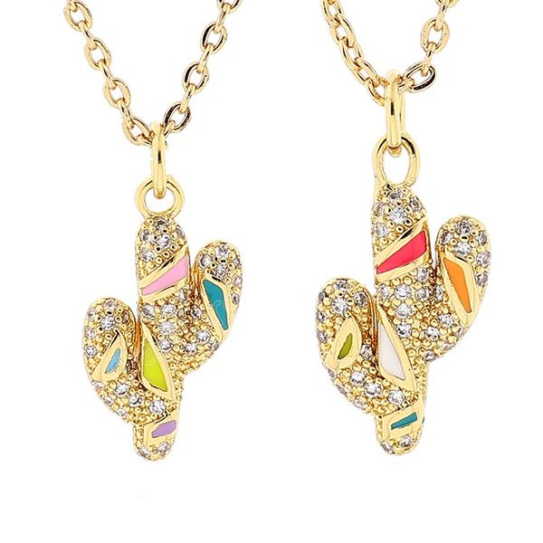 dropping oil plant cactus charms necklaces exquisite copper inlay zircon geometry choker couple jewelry gifts, Silver
dropping oil plant cactus charms necklaces exquisite copper inlay zircon geometry choker couple jewelry gifts, Silver