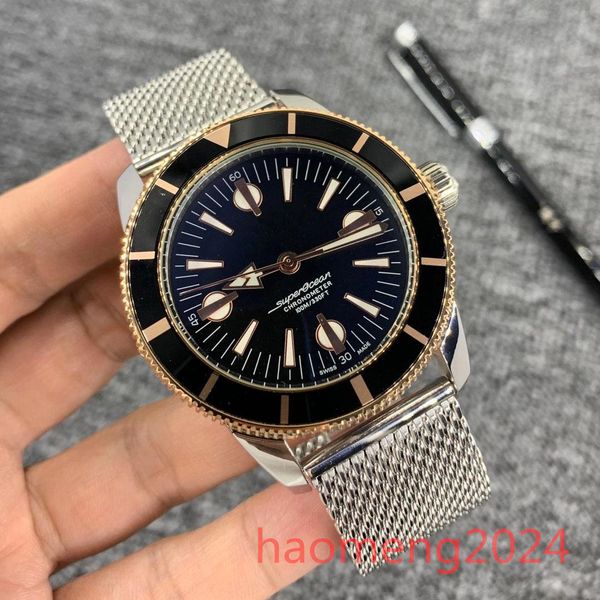 v3 aaa breitling luxury watch two tone superocean heritage 57 b20 automatic mechanical movement watch stainless steel strap floding clasp me, Slivery;golden
v3 aaa breitling luxury watch two tone superocean heritage 57 b20 automatic mechanical movement watch stainless steel strap floding clasp me, Slivery;golden