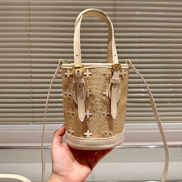 designer bag womens fashion straw bucket bag mini portable shoulder bag printed handbag classical alphabet shoulder bag
designer bag womens fashion straw bucket bag mini portable shoulder bag printed handbag classical alphabet shoulder bag