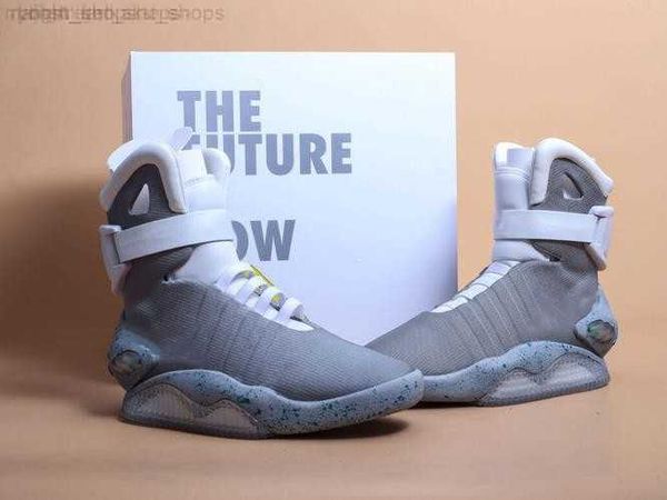 2022 authentic mag back to the future marty mcfly led boots mens lighting sneakers with box men winter ankle shoes size 40-47, Black 
2022 authentic mag back to the future marty mcfly led boots mens lighting sneakers with box men winter ankle shoes size 40-47, Black