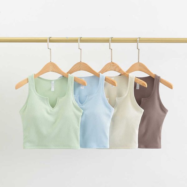 lulu ribbed deep v neck sports vest women cropped tank seamless medium support slim yoga shirts built-in shelf bra woman
lulu ribbed deep v neck sports vest women cropped tank seamless medium support slim yoga shirts built-in shelf bra woman