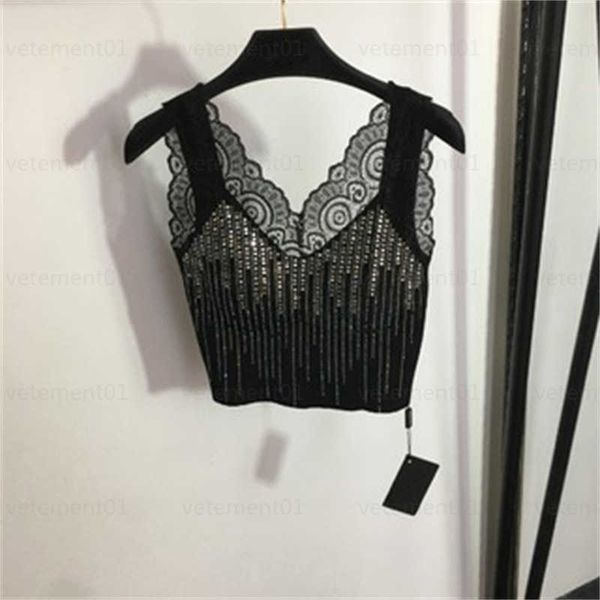summer designer tank shiny diamond decoration 2 color sizes fashion lace halter tank women clothes 0607, White
summer designer tank shiny diamond decoration 2 color sizes fashion lace halter tank women clothes 0607, White