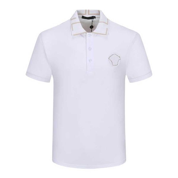 2023 designer mens polos t shirt slimfit stand collar embroidery luxury polo shirts spting summer casual breathable 100 cotton tees for men, White;black
2023 designer mens polos t shirt slimfit stand collar embroidery luxury polo shirts spting summer casual breathable 100 cotton tees for men, White;black