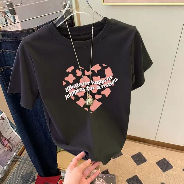 women's t-shirt short sleeves tshirt designer t shirt lady hoodie letters printed cotton tee anine bing summer fashion women cresw neck, White;black
women's t-shirt short sleeves tshirt designer t shirt lady hoodie letters printed cotton tee anine bing summer fashion women cresw neck, White;black