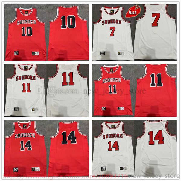 custom printed movie basketball jersey shohoku akagi miyagi sakuragi rukawa mitsui tank role playing tank shirt red white jerseys, Black;red
custom printed movie basketball jersey shohoku akagi miyagi sakuragi rukawa mitsui tank role playing tank shirt red white jerseys, Black;red