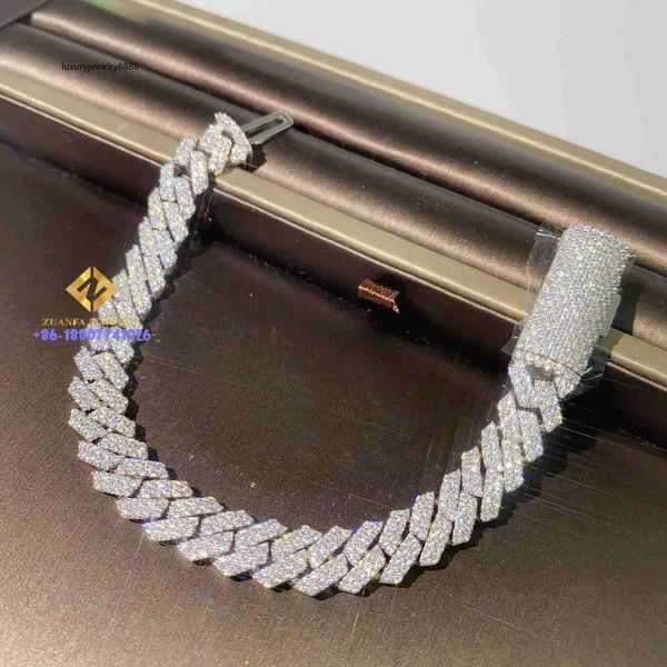 wholesale price cuban chain necklace and bracelet moissanite hip hop jewelry iced out pass diamond tester cuban link bracelet, Silver
wholesale price cuban chain necklace and bracelet moissanite hip hop jewelry iced out pass diamond tester cuban link bracelet, Silver