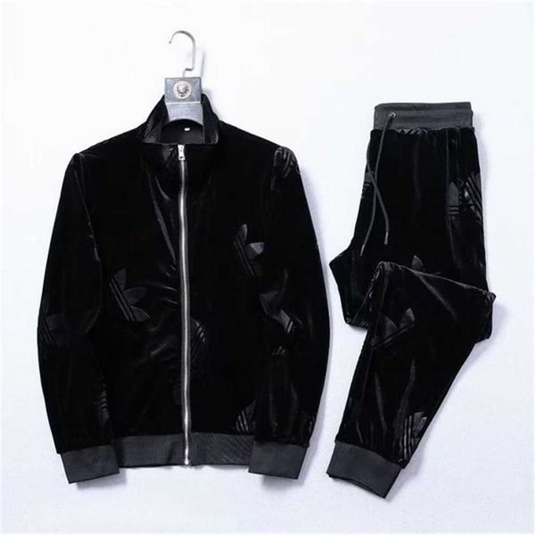 men's tracksuits casual suit 2022 spring and autumn light luxury coat fashion embroidered jacket trousers two piece vx3h yy9x, Gray
men's tracksuits casual suit 2022 spring and autumn light luxury coat fashion embroidered jacket trousers two piece vx3h yy9x, Gray