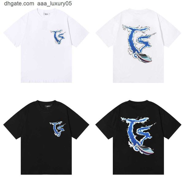 designer fashion clothing tshirt tees small trendy trapstar speedboat spray print high weight pure cotton double yarn loose casual short sle, White;black
designer fashion clothing tshirt tees small trendy trapstar speedboat spray print high weight pure cotton double yarn loose casual short sle, White;black