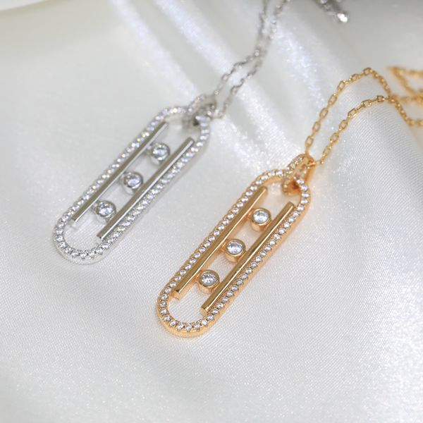 selling sliding necklaces with full diamond hollowed out pendants, long sweaters, chain chains, bone chain accessories, as a gift for your f, Silver
selling sliding necklaces with full diamond hollowed out pendants, long sweaters, chain chains, bone chain accessories, as a gift for your f, Silver
