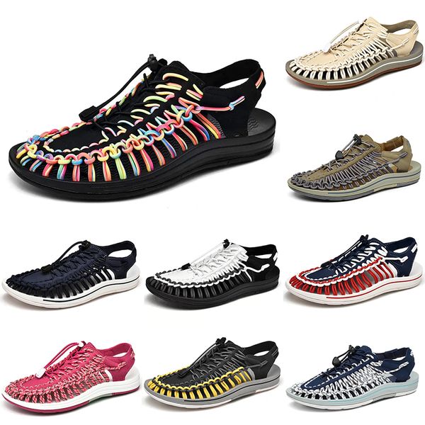 2023 woven beach casual shoes men women multi-colored white blue beige pink brown black red mens trainers outdoor sports
2023 woven beach casual shoes men women multi-colored white blue beige pink brown black red mens trainers outdoor sports