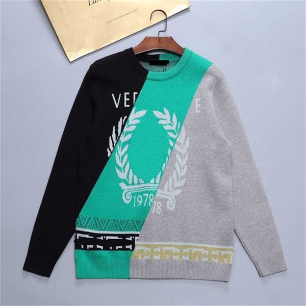 autumn and winter men's designer sweater hooded sweatshirt luxury long-sleeved letter women's pullover spring cardigan street coat, Black