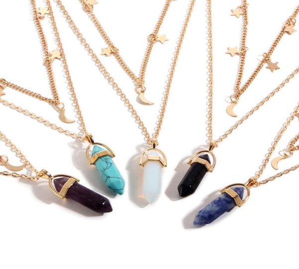 moon bulk charms 6 side pendulum bullet two layer necklace opal malachite natural stone pendant necklace healing crystals3206658, Silver
moon bulk charms 6 side pendulum bullet two layer necklace opal malachite natural stone pendant necklace healing crystals3206658, Silver