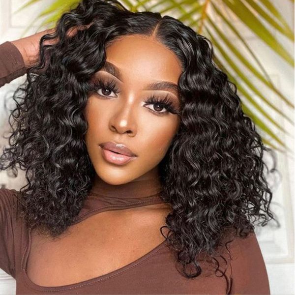 deep wave short bob human hair wigs 13x4 lace frontal closure water wave wigs glueless isee brazilian remy wigs for women, Black;brown
deep wave short bob human hair wigs 13x4 lace frontal closure water wave wigs glueless isee brazilian remy wigs for women, Black;brown