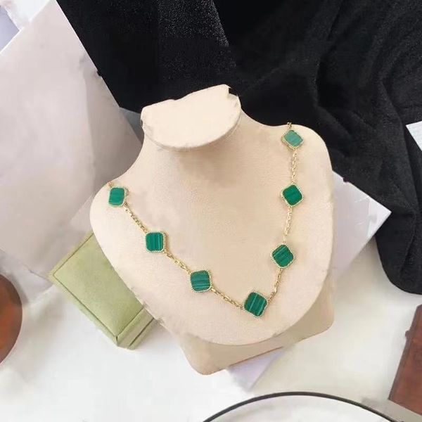 luxury designerfashion necklace elegant ten clover classic bracelet necklace women's jewelry pendant, Silver
luxury designerfashion necklace elegant ten clover classic bracelet necklace women's jewelry pendant, Silver