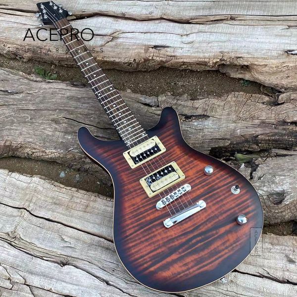 spot prs electric guitars retro sunburst color flame maple satin polished chrome hardware guitars with ing
spot prs electric guitars retro sunburst color flame maple satin polished chrome hardware guitars with ing