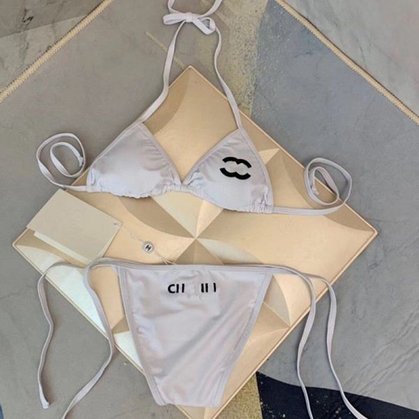 

2023 Latest Women Designers Bikini Fashion Swimsuit Designer Bathing Suit Maillot De Bain Skirts One Piece Swimwear Swimming Set, White
