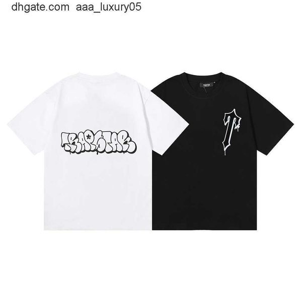 designer fashion clothing tees tshirt trapstar summer new dissolved letter printing pure cotton double yarn ins men's women's shor, White;black
designer fashion clothing tees tshirt trapstar summer new dissolved letter printing pure cotton double yarn ins men's women's shor, White;black