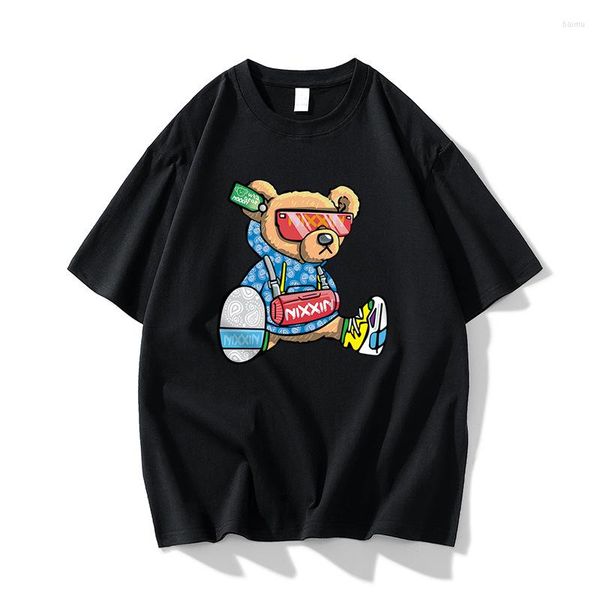 t men's shirts 2023 summer cotton short sleeve t-shirt male and female trendy brand couple men, White;black
t men's shirts 2023 summer cotton short sleeve t-shirt male and female trendy brand couple men, White;black