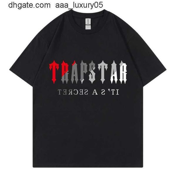 designer fashion clothing tees tshirt trapstar cotton t-shirt niche ins trend 2023 summer men's cotton short sleeved t-shirt casual str, White;black
designer fashion clothing tees tshirt trapstar cotton t-shirt niche ins trend 2023 summer men's cotton short sleeved t-shirt casual str, White;black