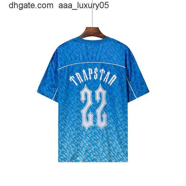 2023 summer men's t-shirts luxury brand trapstar 22 new design blue t-shirts embroidery flocking letter men women loose casual clothes, White;black
2023 summer men's t-shirts luxury brand trapstar 22 new design blue t-shirts embroidery flocking letter men women loose casual clothes, White;black