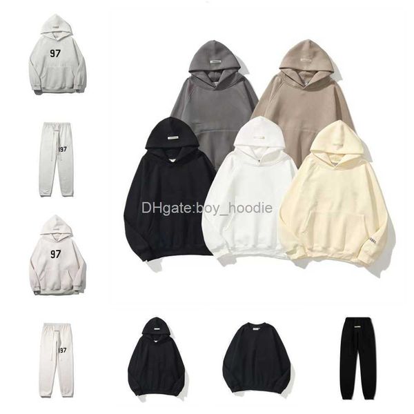 ess designer mens hoodies brand women sweatshirts luxury embroidered letter fog hooded sweater bjqf, Black 
ess designer mens hoodies brand women sweatshirts luxury embroidered letter fog hooded sweater bjqf, Black