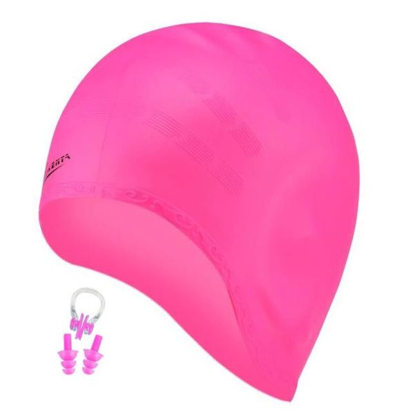 long hair swimming men women ear plug nose clip arge big silicone waterproof girls swim pool hat professional diving caps6105071
long hair swimming men women ear plug nose clip arge big silicone waterproof girls swim pool hat professional diving caps6105071