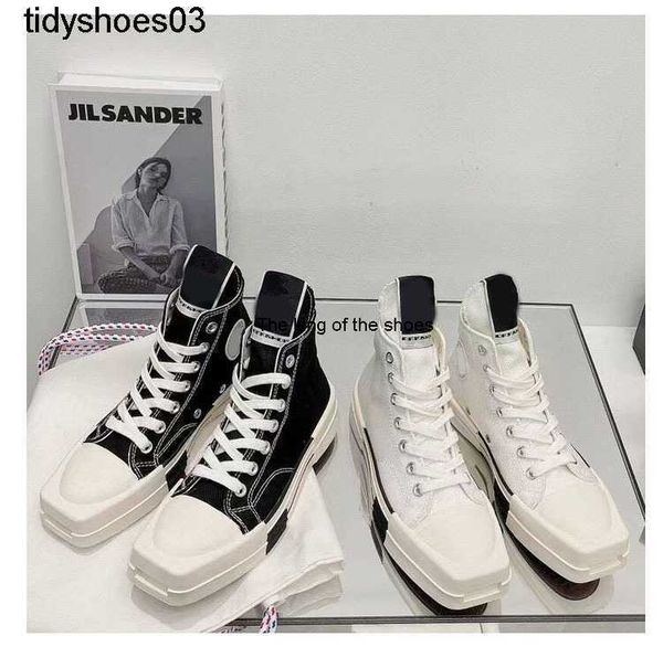 designer high version ro co branded square head high canvas shoes low heel couples casual lace up board shoes women's new spring 2022 s, Black
designer high version ro co branded square head high canvas shoes low heel couples casual lace up board shoes women's new spring 2022 s, Black