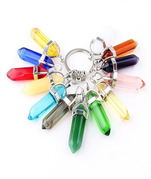 hexagonal prism keychains natural stone pendant key chains bullet crystal charms key rings holder jewelry keyrings fashion accesso3618466, Silver
hexagonal prism keychains natural stone pendant key chains bullet crystal charms key rings holder jewelry keyrings fashion accesso3618466, Silver