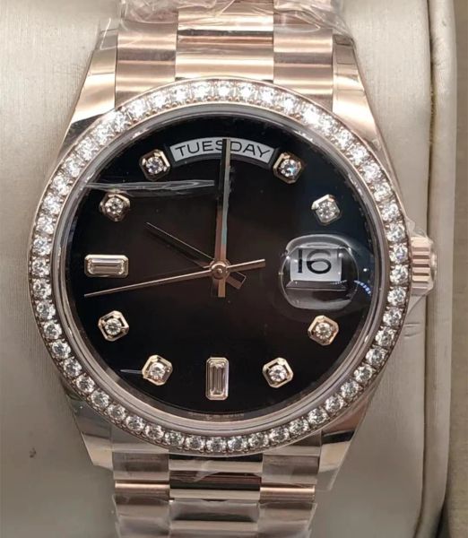 mechanical watch 36mm eta.2823 m128345rbr-0040 gradient black diamond women's watch sapphire waterproof 50m designer gift certificate b, Slivery;brown
mechanical watch 36mm eta.2823 m128345rbr-0040 gradient black diamond women's watch sapphire waterproof 50m designer gift certificate b, Slivery;brown