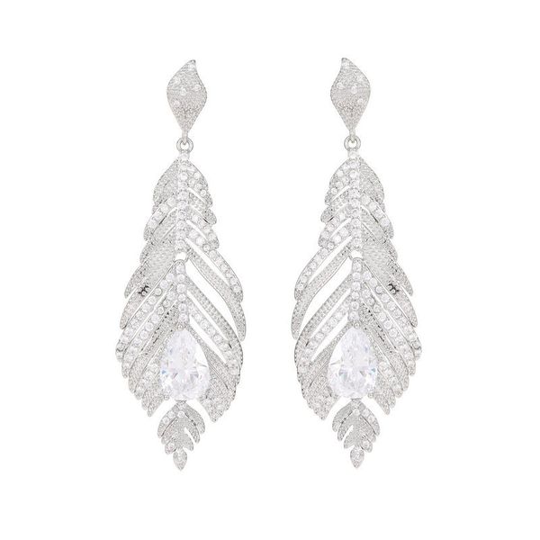 full diamond feather charm earrings long tassel drop earrings for women wedding party personality unique rhinestone feather stud ear rings f, Golden
full diamond feather charm earrings long tassel drop earrings for women wedding party personality unique rhinestone feather stud ear rings f, Golden