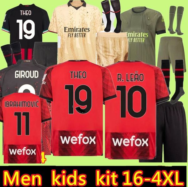 ac 23 24 champions ac milans soccer jerseys 2023 2024 tomori giroud ibrahimovic third home tonali player version 4th goalkeeper special brah, Black;yellow
ac 23 24 champions ac milans soccer jerseys 2023 2024 tomori giroud ibrahimovic third home tonali player version 4th goalkeeper special brah, Black;yellow