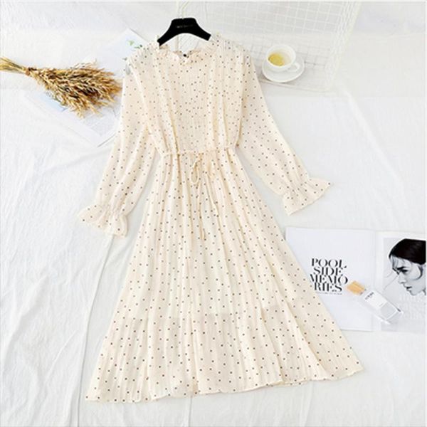 dresses women print pleated chiffon dress 2022 spring summer new fashion female casual flare sleeve lotus leaf neck basic dresses, Black;gray
dresses women print pleated chiffon dress 2022 spring summer new fashion female casual flare sleeve lotus leaf neck basic dresses, Black;gray