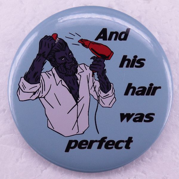perfect hair tinplate brooch cute anime movies games hard enamel pins collect cartoon brooch backpack hat bag collar lapel badges, Blue
perfect hair tinplate brooch cute anime movies games hard enamel pins collect cartoon brooch backpack hat bag collar lapel badges, Blue