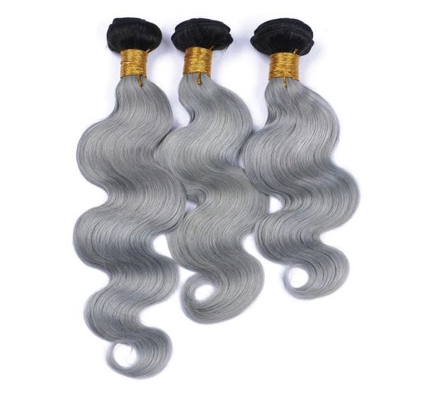 9a virgin brazilian 1bgrey ombre human hair 3pcs body wave hair extensions dark roots silver grey ombre brazilian human hair weav8632442, Black
9a virgin brazilian 1bgrey ombre human hair 3pcs body wave hair extensions dark roots silver grey ombre brazilian human hair weav8632442, Black