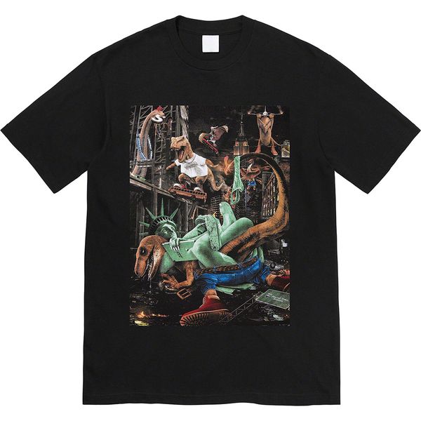 23ss new woman men's t-shirts high end classic cartoon t-rex destroys cities tee vacation summer fashion breathable beach casual street, White;black
23ss new woman men's t-shirts high end classic cartoon t-rex destroys cities tee vacation summer fashion breathable beach casual street, White;black