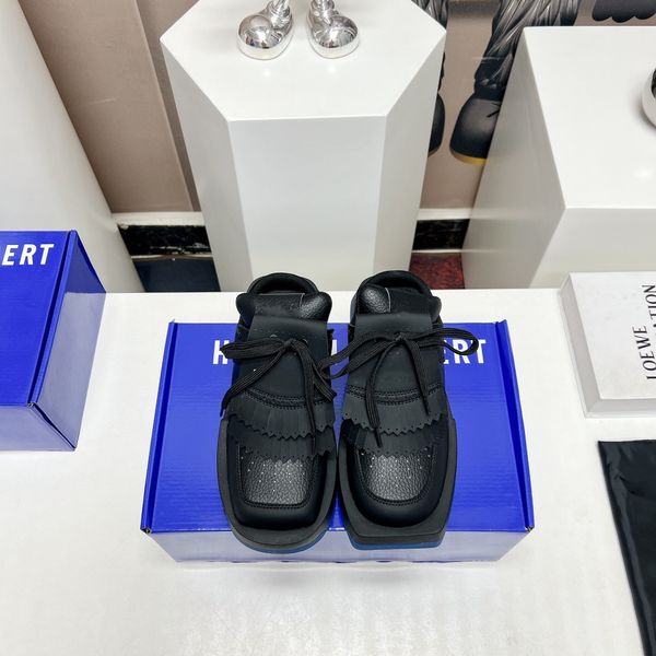 casual shoes 2023 official website synchronization thick sole fringe color matching semi-slipper casual shoes, Black
casual shoes 2023 official website synchronization thick sole fringe color matching semi-slipper casual shoes, Black