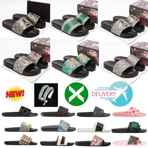 designer slippers for mens womens fashion classic flat summer beach shoes man scuffs leather rubber flat floral flower tiger slides sliders, Black
designer slippers for mens womens fashion classic flat summer beach shoes man scuffs leather rubber flat floral flower tiger slides sliders, Black