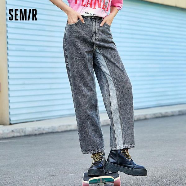 jeans semir jeans women spring 2021 new ing straight functional wind pants loose daddy pants high waist casual, Blue
jeans semir jeans women spring 2021 new ing straight functional wind pants loose daddy pants high waist casual, Blue