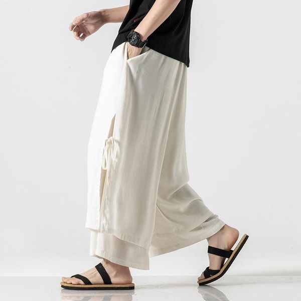 pants 2020 men wide leg pants summer streewear cotton linen loose jogging pants male harajuku style sweatpants men casual trousers 3xl, Black
pants 2020 men wide leg pants summer streewear cotton linen loose jogging pants male harajuku style sweatpants men casual trousers 3xl, Black