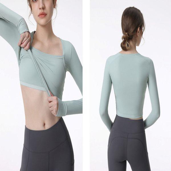 alos yoga women's breathable fast drying exercise yoga suit long sleeve slim outdoor fitness new t-shirt
alos yoga women's breathable fast drying exercise yoga suit long sleeve slim outdoor fitness new t-shirt