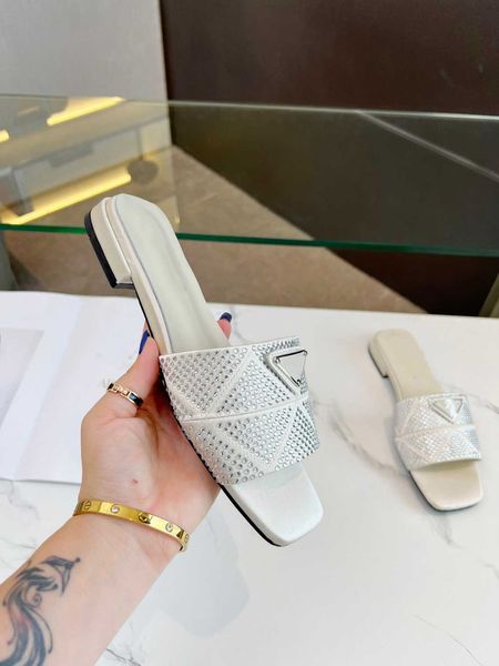 designer slippers sandals fashion prad summer luxury brand women's flip-flops white true triangle leather outdoor casual shoes women�, Black
designer slippers sandals fashion prad summer luxury brand women's flip-flops white true triangle leather outdoor casual shoes women�, Black