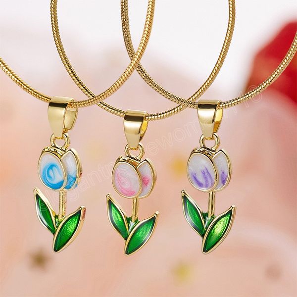 vintage elegant tulip flower pendant necklace for women fashion young girls personality accessories clavicle chain choker, Silver
vintage elegant tulip flower pendant necklace for women fashion young girls personality accessories clavicle chain choker, Silver