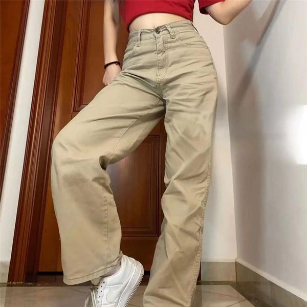 jeans brown vintage baggy jeans women streetwear pockets wide leg cargo pants korean fashion high waist loose straight denim trousers, Blue
jeans brown vintage baggy jeans women streetwear pockets wide leg cargo pants korean fashion high waist loose straight denim trousers, Blue