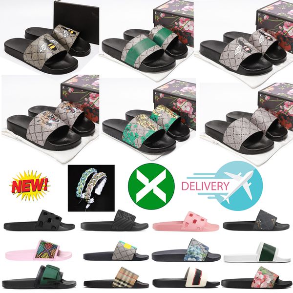 designer slippers for women mens slides floral brocade flats gear bottom tiger snaker ace bee flop flip scuffs casual fashion beach shoes sa, Black
designer slippers for women mens slides floral brocade flats gear bottom tiger snaker ace bee flop flip scuffs casual fashion beach shoes sa, Black