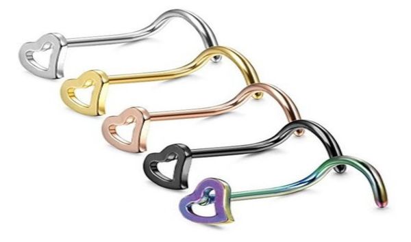 stainless steel love heart multicolor nose rings nose hooks body piercing faux nose piercing body jewelry whole7090751, Silver
stainless steel love heart multicolor nose rings nose hooks body piercing faux nose piercing body jewelry whole7090751, Silver